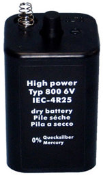 Zeige Details für Ersatzbatterie 6 Volt für Baustellenlampe Bild von Ersatzbatterie 6 Volt für Baustellenlampe