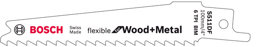 Zeige Details für Bosch Säbelsägeblatt kurz Holz/Metal 5-er Pack Bild von Bosch Säbelsägeblatt kurz Holz/Metal 5-er Pack