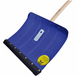 Zeige Details für Schneeschieber Alu blau mit Flüsterkante Bild von Schneeschieber Alu blau mit Flüsterkante