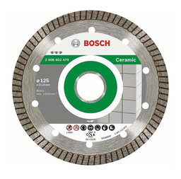 Zeige Details für Bosch Diamanttrennscheibe Ceramic Extraclean 125mm Bild von Bosch Diamanttrennscheibe Ceramic Extraclean 125mm