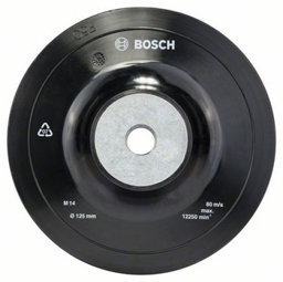 Zeige Details für Bosch Gummischleifteller 125 mm Bild von Bosch Gummischleifteller 125 mm