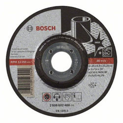 Zeige Details für Bosch Schruppscheibe 125x6mm f. INOX Bild von Bosch Schruppscheibe 125x6mm f. INOX