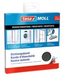 Zeige Details für Tesa Dichtungsband Neopren 10m/12mm, 4mm Bild von Tesa Dichtungsband Neopren 10m/12mm, 4mm