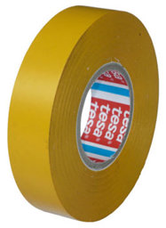 Zeige Details für Tesaflex PVC gelb 33m/19mm Bild von Tesaflex PVC gelb 33m/19mm