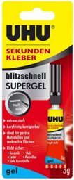Zeige Details für UHU Sekundenkleber Supergel 3 g Bild von UHU Sekundenkleber Supergel 3 g