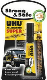 Zeige Details für UHU Strong & Safe 7 g Alleskleber Bild von UHU Strong & Safe 7 g Alleskleber