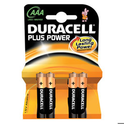 Zeige Details für Duracell Batterie Plus MN2400 AAA/LR03/E92 Bild von Duracell Batterie Plus MN2400 AAA/LR03/E92