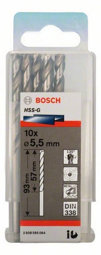 Zeige Details für Bosch Metallbohrer HSS-G 1,0mm 10Stück Bild von Bosch Metallbohrer HSS-G 1,0mm 10Stück