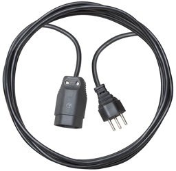 Zeige Details für Brennenstuhl Verlängerungskabel 2m 3x1mm schwarz Bild von Brennenstuhl Verlängerungskabel 2m 3x1mm schwarz