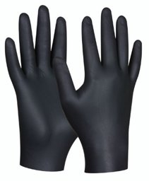 Zeige Details für Gebol Einweghandschuhe Black Nitril Grösse M Bild von Gebol Einweghandschuhe Black Nitril Grösse M