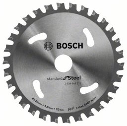Zeige Details für Bosch Kreissägeblatt für Stahl ST SL H 136x20 30Z Bild von Bosch Kreissägeblatt für Stahl ST SL H 136x20 30Z