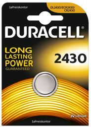 Zeige Details für Duracell Knopfbatterie 3V Lithium/CR2430 Bild von Duracell Knopfbatterie 3V Lithium/CR2430