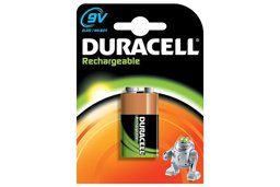 Zeige Details für Duracell Batterie 9V NiMH /HR22 170 mAh Bild von Duracell Batterie 9V NiMH /HR22 170 mAh