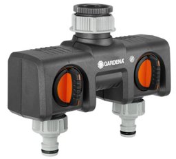 Zeige Details für Gardena 2-Wege-Verteiler G 3/4\" Bild von Gardena 2-Wege-Verteiler G 3/4\"