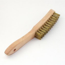 Show details for Messingdrahtbürste mit Stiel 0.25mm, 3 Reihen Picture of Messingdrahtbürste mit Stiel 0.25mm, 3 Reihen