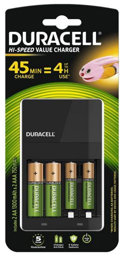 Zeige Details für Duracell Ladegerät CEF14KT mit 4xAA 1800mAh Bild von Duracell Ladegerät CEF14KT mit 4xAA 1800mAh