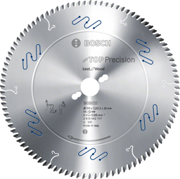 Zeige Details für Bosch Kreissägeblatt Top Precision 165x20x1.8 48WZ Bild von Bosch Kreissägeblatt Top Precision 165x20x1.8 48WZ