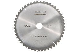 Zeige Details für Metabo Kreissägeblatt classic Holz 254x30mm 48Z Bild von Metabo Kreissägeblatt classic Holz 254x30mm 48Z