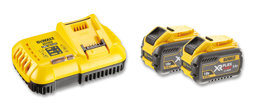 Zeige Details für DeWalt Basis-Set 54V 2x FlexVolt-Akku 9Ah Bild von DeWalt Basis-Set 54V 2x FlexVolt-Akku 9Ah