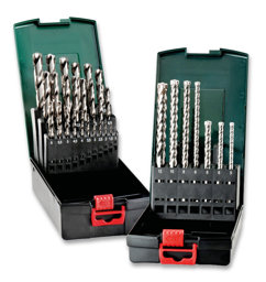 Zeige Details für Metabo Bohrerset Metall 25tlg. & Stein SDS 7tlg. Bild von Metabo Bohrerset Metall 25tlg. & Stein SDS 7tlg.