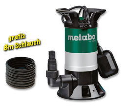 Zeige Details für Metabo Schmutzwasser-Tauchpumpe (Set) PS 15000 S Bild von Metabo Schmutzwasser-Tauchpumpe (Set) PS 15000 S