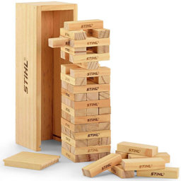 Zeige Details für STIHL Holzstapelturm Spiel Bild von STIHL Holzstapelturm Spiel