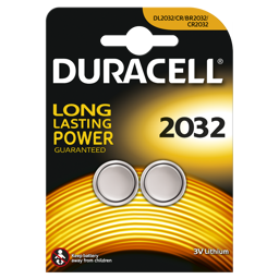 Zeige Details für Duracell Knopfbatterie 3V Lithium CR2032 2 Stk. Bild von Duracell Knopfbatterie 3V Lithium CR2032 2 Stk.