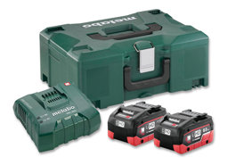 Zeige Details für Metabo Basis-Set 2x 8.0Ah LiHD mit Ladegerät Bild von Metabo Basis-Set 2x 8.0Ah LiHD mit Ladegerät