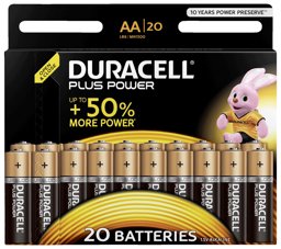 Zeige Details für Duracell Batterien AA Multipack 20 Stk. Bild von Duracell Batterien AA Multipack 20 Stk.