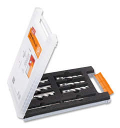 Zeige Details für Fein Kernbohrer-Set HSS Nova50QI 12,14,16,18,20,22 Bild von Fein Kernbohrer-Set HSS Nova50QI 12,14,16,18,20,22