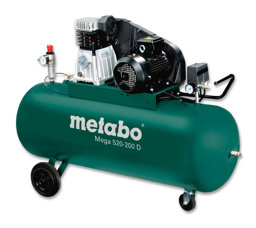 Zeige Details für Metabo Kompressor MEGA 520-200 D Bild von Metabo Kompressor MEGA 520-200 D