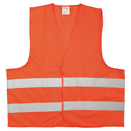 Zeige Details für Warnweste (Safe) orange XXL Bild von Warnweste (Safe) orange XXL