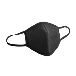 Zeige Details für Textile Komfort-Maske schwarz Bild von Textile Komfort-Maske schwarz