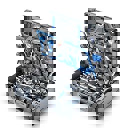 Zeige Details für Asphalt Werkzeugkoffer Alu 114-tlg. Bild von Asphalt Werkzeugkoffer Alu 114-tlg.