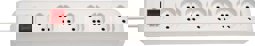 Zeige Details für Brennenstuhl Steckdosenleiste 8fach weiss 2m Bild von Brennenstuhl Steckdosenleiste 8fach weiss 2m