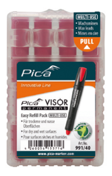 Zeige Details für Pica Ersatzminenset Visor rot Bild von Pica Ersatzminenset Visor rot