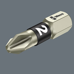 Zeige Details für Wera PZ 2 Bit 25mm Bild von Wera PZ 2 Bit 25mm