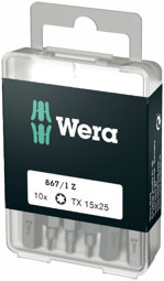 Zeige Details für Wera Bit TX15 10-tlg. Bild von Wera Bit TX15 10-tlg.