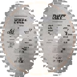 Zeige Details für DeWalt Diamanttrennscheibe 230mm DT3731-QZ Bild von DeWalt Diamanttrennscheibe 230mm DT3731-QZ