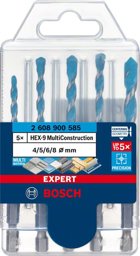 Zeige Details für Bosch HEX-9 MC Bohrer-Set, 5tlg 4/5/6/8 Expert Bild von Bosch HEX-9 MC Bohrer-Set, 5tlg 4/5/6/8 Expert