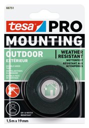 Zeige Details für Montageband Pro Outdoor 19 mm 1.5 m Bild von Montageband Pro Outdoor 19 mm 1.5 m