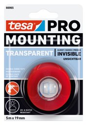 Zeige Details für Montageband Pro Transparent 19 mm 5 m Bild von Montageband Pro Transparent 19 mm 5 m