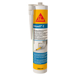 Zeige Details für Sikasil C betongrau, 300ml Bild von Sikasil C betongrau, 300ml