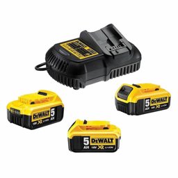 Zeige Details für DeWalt 18V Basis-Set 3x5Ah Bild von DeWalt 18V Basis-Set 3x5Ah