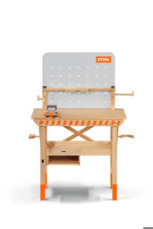 Zeige Details für STIHL Kinderwerkbank aus Holz Bild von STIHL Kinderwerkbank aus Holz