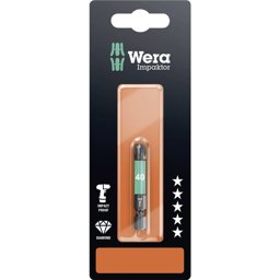 Zeige Details für Wera Torx-Bits, Impact, TX40x50mm, SB Bild von Wera Torx-Bits, Impact, TX40x50mm, SB