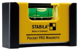 Zeige Details für Stabila Wasserwaage Pocket PRO magnetisch, 7cm Bild von Stabila Wasserwaage Pocket PRO magnetisch, 7cm