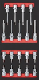Zeige Details für Kraftwerk Bit-Steckschl.satz 1/2\" 19-tlg 20x40 Ein Bild von Kraftwerk Bit-Steckschl.satz 1/2\" 19-tlg 20x40 Ein