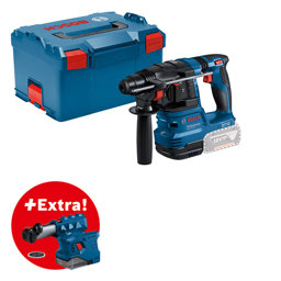 Zeige Details für BOSCH Akku-Bohrhammer GBH 18V-22 mit GDE 18V-12 Bild von BOSCH Akku-Bohrhammer GBH 18V-22 mit GDE 18V-12