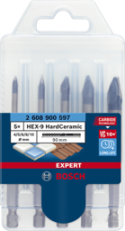 Zeige Details für BOSCH HEX-9 HardCer Bohrer-Set 5tlg EXPERT Bild von BOSCH HEX-9 HardCer Bohrer-Set 5tlg EXPERT